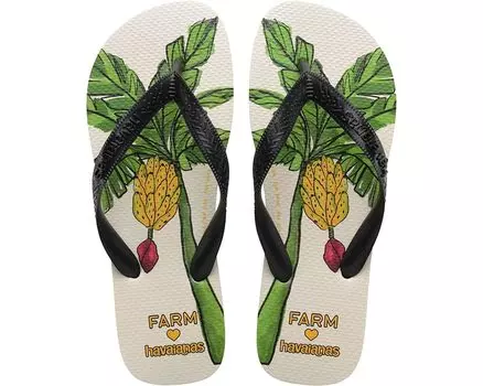 Сандалии Havaianas Farm Banana Tree Flip-Flop, черный