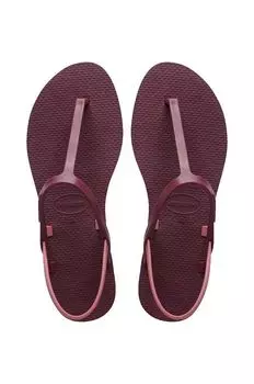 Сандалии Havaianas, фиолетовый