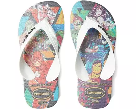 Сандалии Havaianas Max Heroes, черный/белый