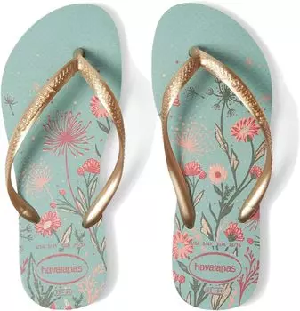 Сандалии Havaianas Slim Organics Flip Flop Sandal, цвет Clay