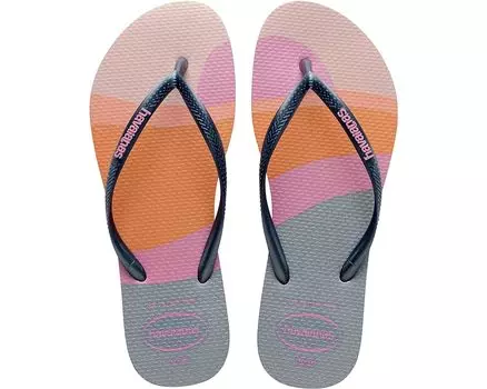 Сандалии Havaianas Slim Palette Glow Flip Flop, цвет Peony Rose