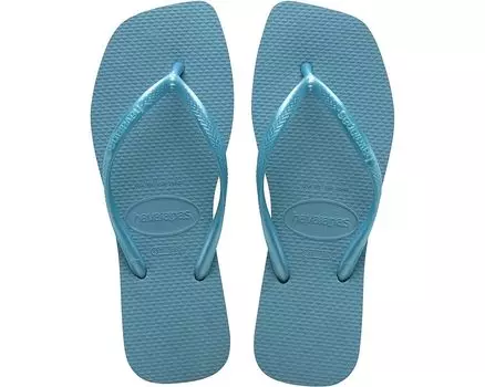 Сандалии Havaianas Slim Square Flip Flop, цвет Tranquility Blue