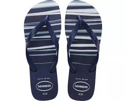 Сандалии Havaianas Top Basic Flip Flop, цвет Navy/Navy/White