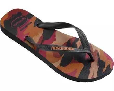 Сандалии Havaianas Top Camo Flip Flop, цвет New Graphite 1