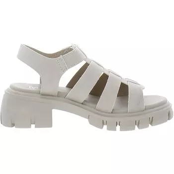 Сандалии Havien Girls с ремешками на пятке и ремешками на подошве с выступами Mia Kids, слоновая кость