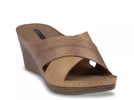 Сандалии Hayden Wedge Sandal Good Choice, цвет cognac