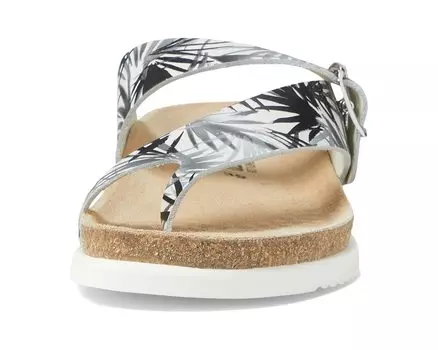 Сандалии Helen Mephisto, серебряные джунгли