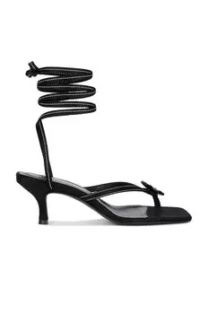 Сандалии Helsa Kitten Lace Up, черный