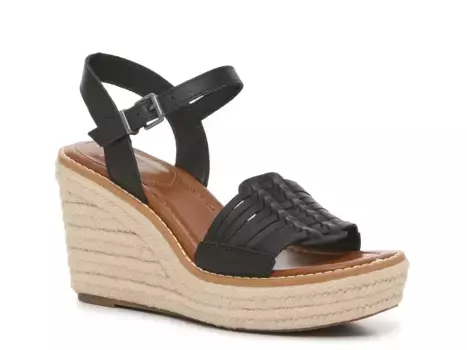 Сандалии Hendra Espadrille Wedge Sandal Crown Vintage, черный