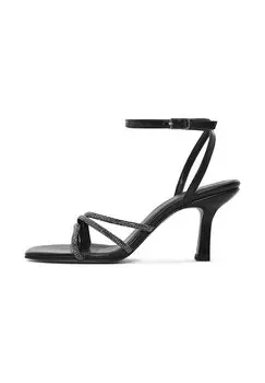 Сандалии High heeled sandals Derimod, черный