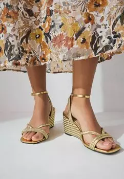 Сандалии High heeled sandals Next, золотой