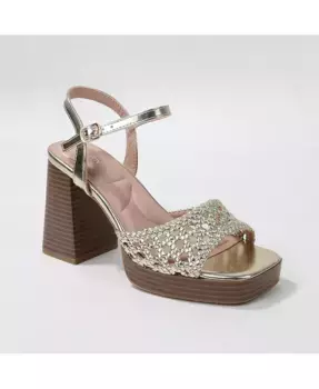 Сандалии Hudson Woven Platform BERNESS, золотой
