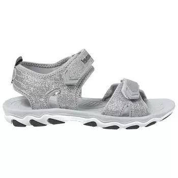 Сандалии Hummel Glitter, серебряный