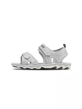 Сандалии Hummel & Poolschuhe Sandal Glitter Jr, серебряный