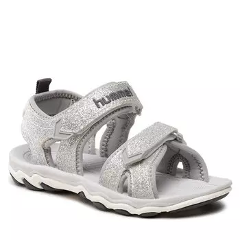 Сандалии Hummel SandalGlitter Jr, серебро