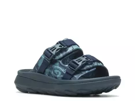 Сандалии Hut Ultra Wrap Slide Sandal Merrell, темно-синий