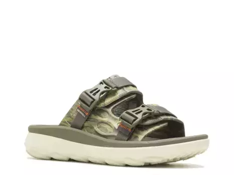 Сандалии Hut Ultra Wrap Slide Sandal Merrell, темно-зеленый