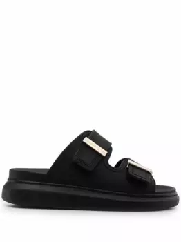 Сандалии Hybrid на платформе Alexander McQueen, черный