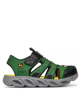 Сандалии Hypno-Splash- 407070L/Gnbk Skechers, зеленый