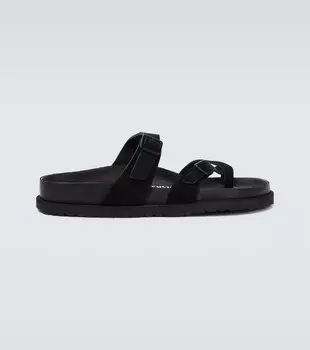 Сандалии III Mayari из замши и кожи Birkenstock, черный