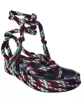 Сандалии Isabel Marant Erol Rope, серый