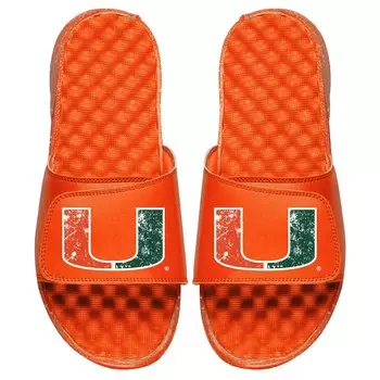 Сандалии ISlide Miami Hurricanes, оранжевый