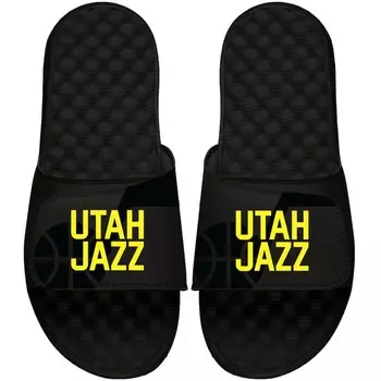 Сандалии ISlide Utah Jazz, черный