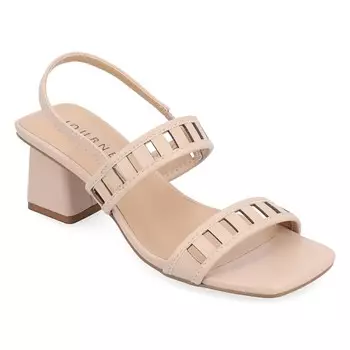 Сандалии Ismay на блочном каблуке Journee, коричневый