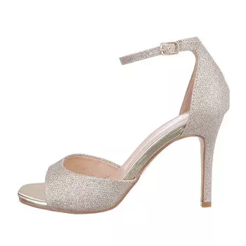 Сандалии Ital Design High Heel Sandalette, золотой
