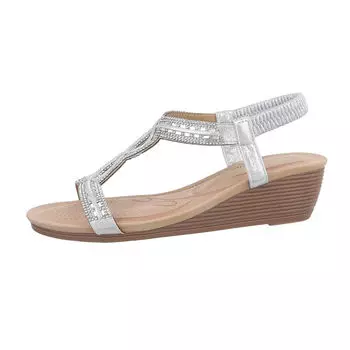 Сандалии Ital Design Sandale & Sandalette, серебряный