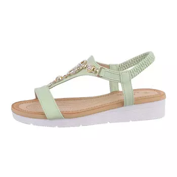 Сандалии Ital Design Sandale & Sandalette, светло-зеленый