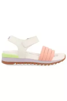 Сандалии из экокожи и текстиля Gioseppo, розовый