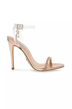 Сандалии из экокожи с декоративными камнями Steve Madden, желтый