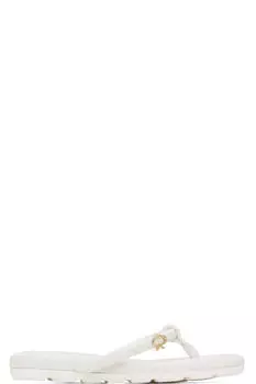 Сандалии из белой кожи Fiji Nappa Gianvito Rossi