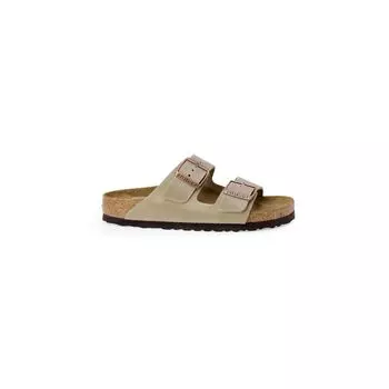 Сандалии из бежевой кожи Birkenstock