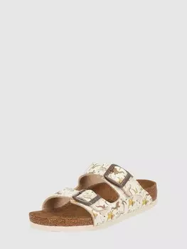 Сандалии из Birko-Flor модель "Аризона" Birkenstock, белый