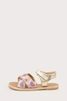 Сандалии из бисера Monsoon, желтый