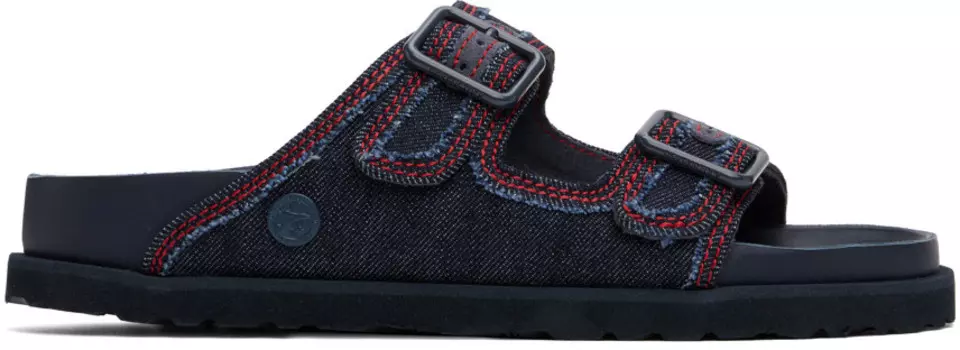 Сандалии из денима темно-синего цвета 1774 Arizona Birkenstock