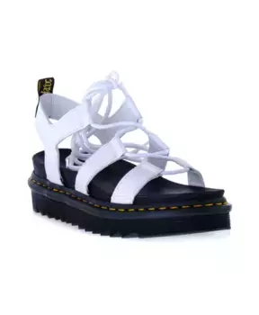 Сандалии из гидрокожи Dr. Martens, белый