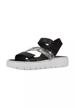 Сандалии из гладкой кожи Think!, черный