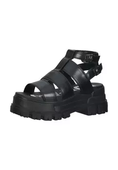 Сандалии из искусственной кожи Buffalo, черный