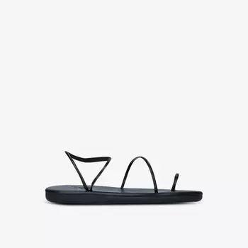 Сандалии из искусственной кожи Kansiz Ancient Greek Sandals, черный