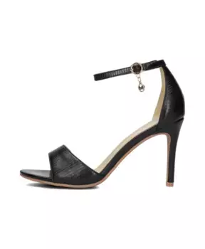 Сандалии из искусственной кожи Leyla Mexx, черный