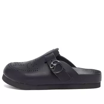 Сандалии из коровьей кожи Needles, черный