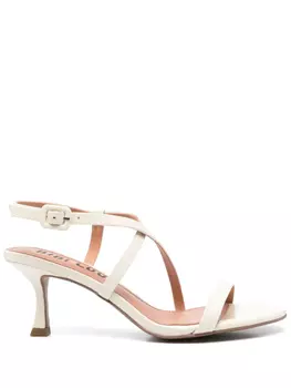 Сандалии из кожи Bibi Lou 65 мм, белый