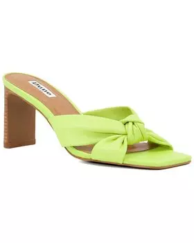 Сандалии из кожи Dune London Maize, зеленый