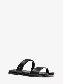 Сандалии из кожи Джайда Michael Kors, черный