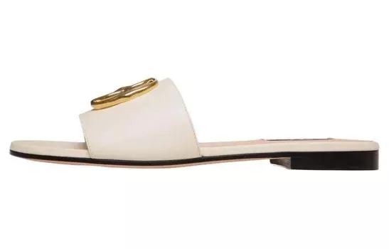 Сандалии из кожи Emblem Flat Bally