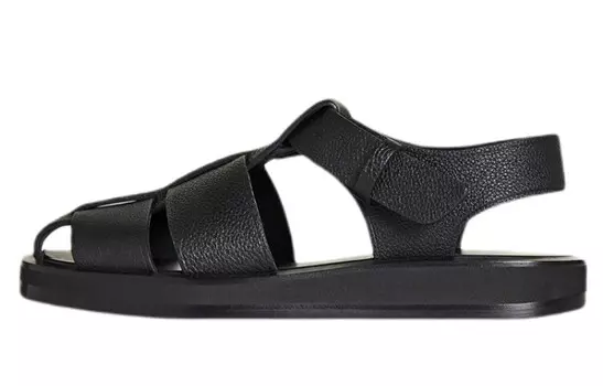 Сандалии из кожи Fisherman The Row