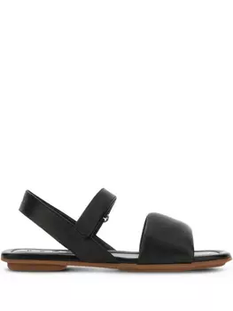 Сандалии из кожи Hogan, черный